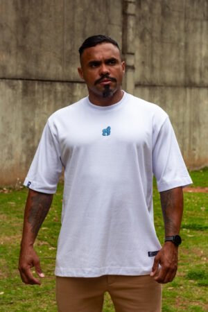 CAMISETA OVERSIZED ESSENTIAL-BRANCA