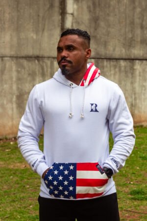 MOLETOM CANGURU PATRIOT WHITE