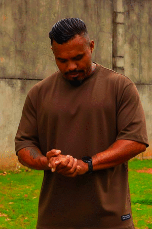 CAMISETA OVER BASIC INSPIRED CAFÉ