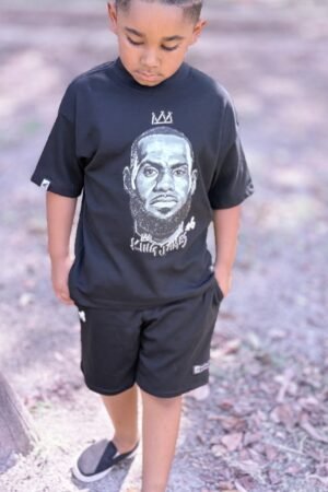 CAMISETA OVER KIDS LEBRON-BLACK