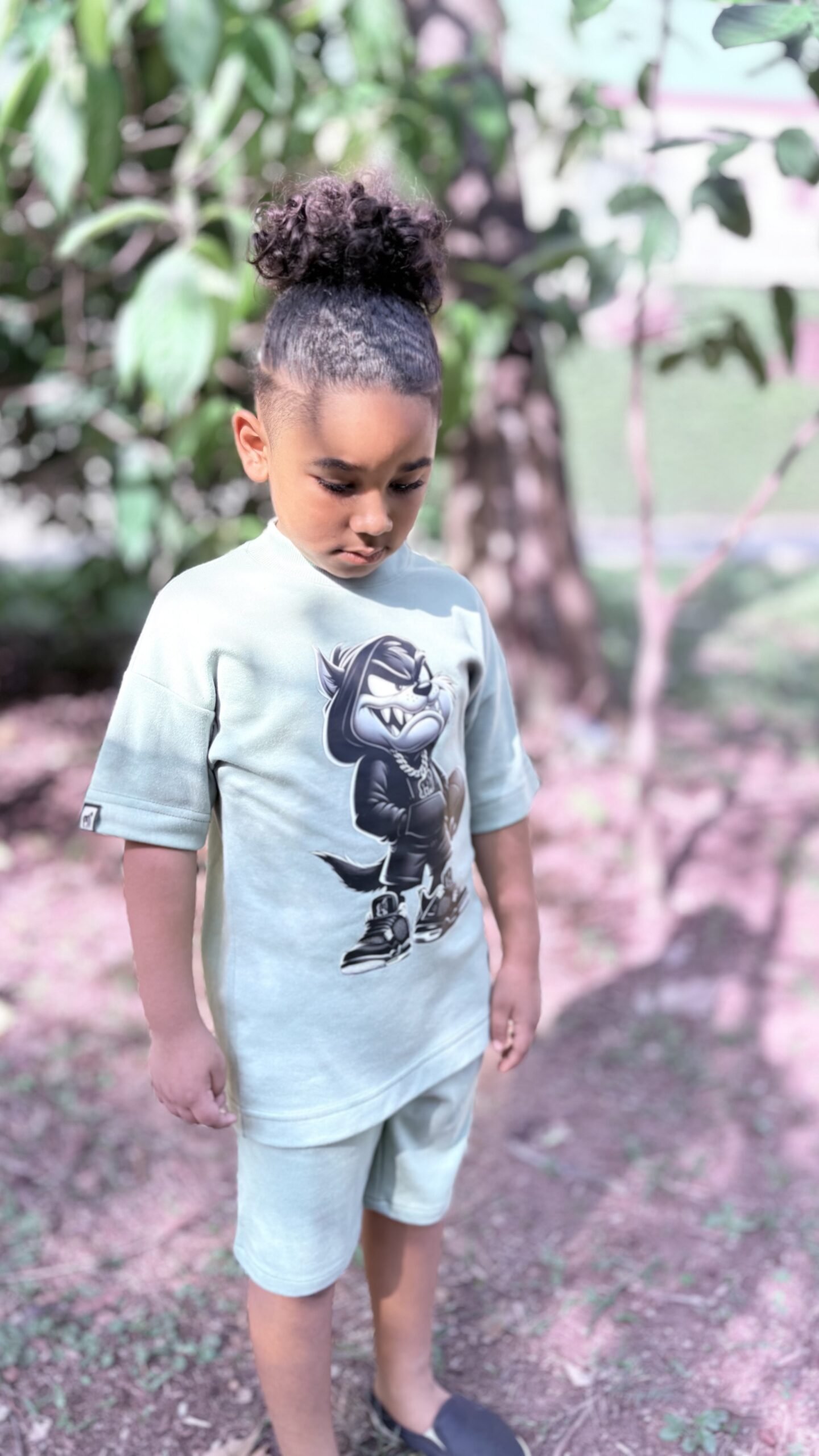 CAMISETA OVER KIDS TAZ-VERDE - Imagem 4