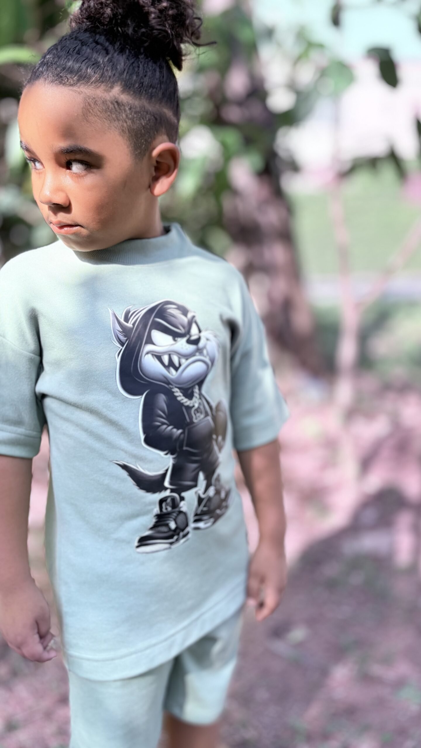 CAMISETA OVER KIDS TAZ-VERDE - Imagem 2