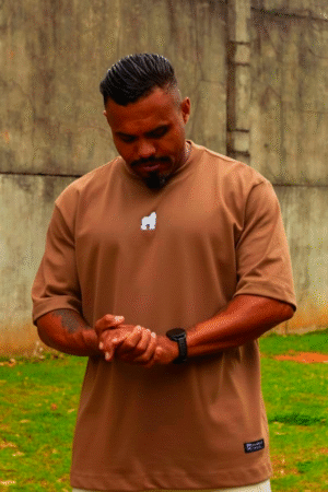 CAMISETA OVERSIZED ESSENTIAL- CAPUCCINO